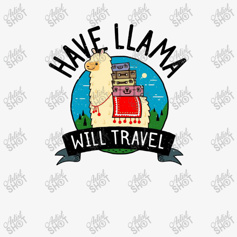 Llama Vacation   Funny Have Llama Will Travel Ladies Fitted T-shirt | Artistshot