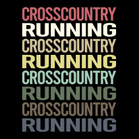 Colorful Text Cross Country Running Xc Zipper Hoodie | Artistshot