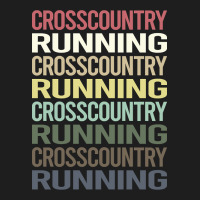 Colorful Text Cross Country Running Xc Classic T-shirt | Artistshot