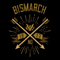 Bismarck Nd Hometown Pride Hipster Vintage Arrows V-neck Tee | Artistshot