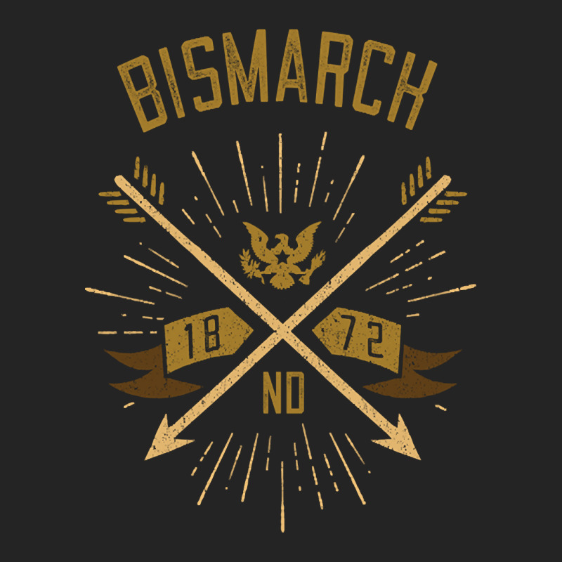 Bismarck Nd Hometown Pride Hipster Vintage Arrows 3/4 Sleeve Shirt | Artistshot