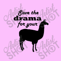 Save The Drama For Your Llama Women's Triblend Scoop T-shirt | Artistshot