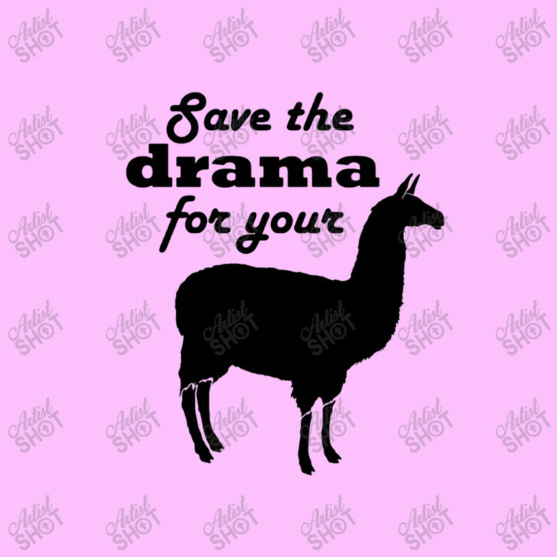 Save The Drama For Your Llama Women's Triblend Scoop T-shirt | Artistshot