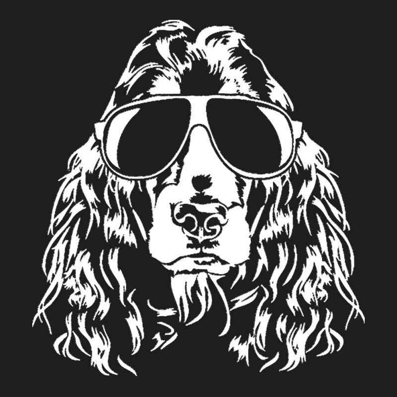 Cocker Spaniel Mom Gift T  Shirt Funny Cocker Spaniel Sunglasses Cool Classic T-shirt by dubuquedalton147 | Artistshot