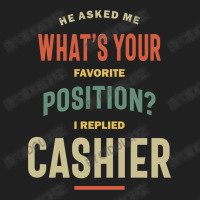 Cashier Job Title Gift Ladies Polo Shirt | Artistshot