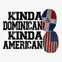 Kinda Dominican Kinda American Dominican T Shirt Ladies Fitted T-shirt | Artistshot