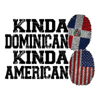 Kinda Dominican Kinda American Dominican T Shirt Women's Pajamas Set | Artistshot