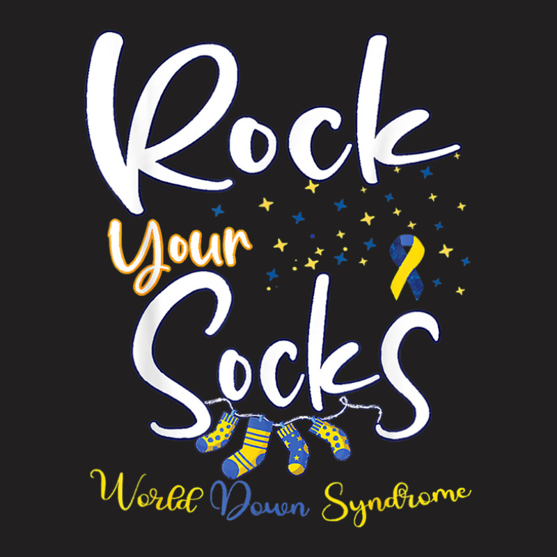 World Down Syndrome Day T Shirt Rock Your Socks Awareness T-shirt | Artistshot