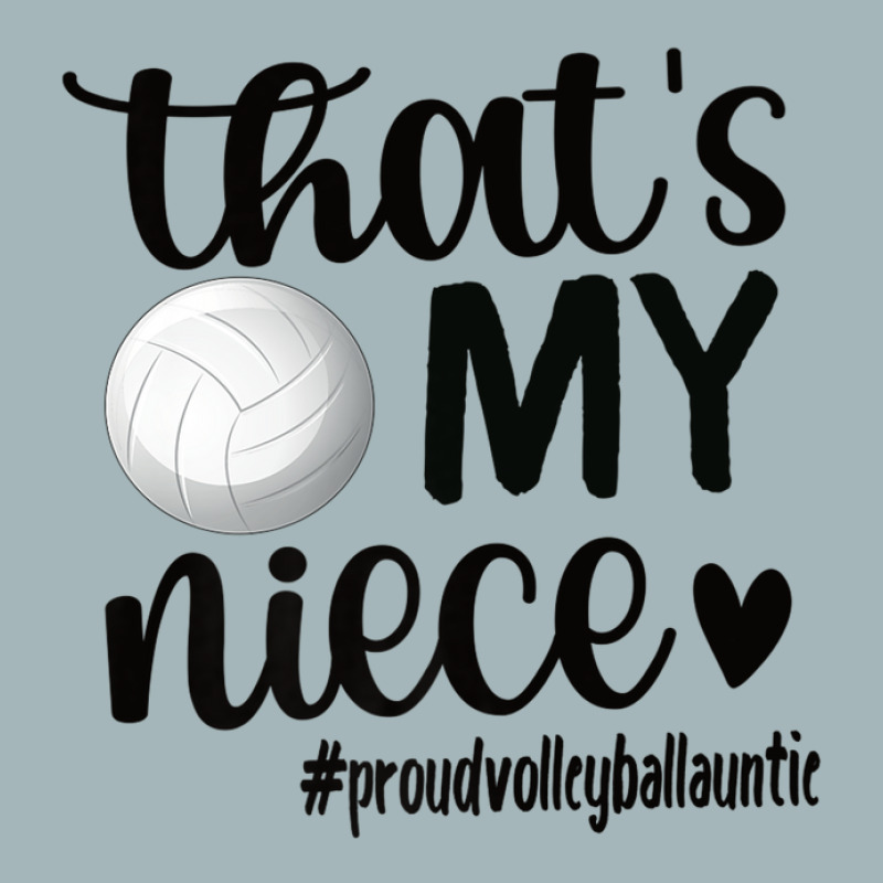 That's My Niece Proud Volleyball Auntie Volleyball Aunt Unisex Sherpa-lined Denim Jacket | Artistshot