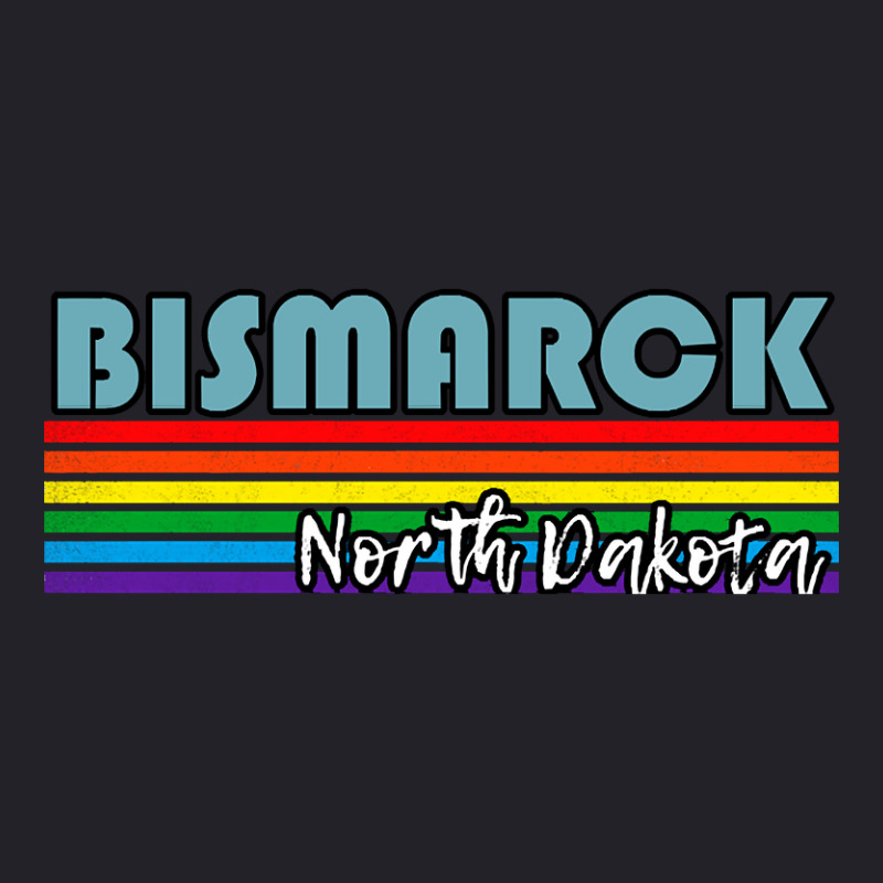 Bismarck North Dakota Pride Shirt Bismarck Lgbt Gift Lgbtq Supporter T Unisex Sherpa-lined Denim Jacket | Artistshot