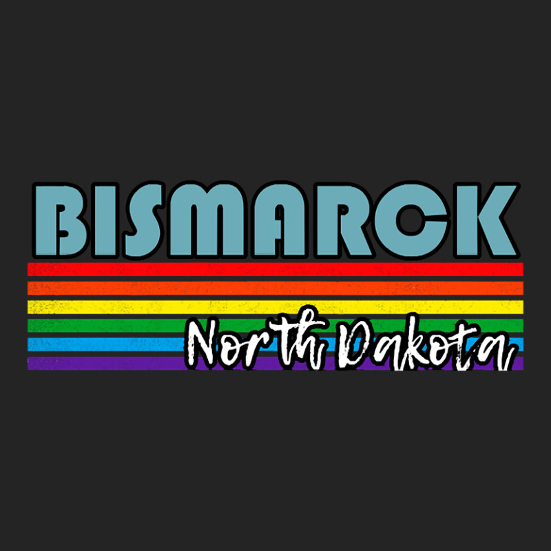 Bismarck North Dakota Pride Shirt Bismarck Lgbt Gift Lgbtq Supporter T 3/4 Sleeve Shirt | Artistshot