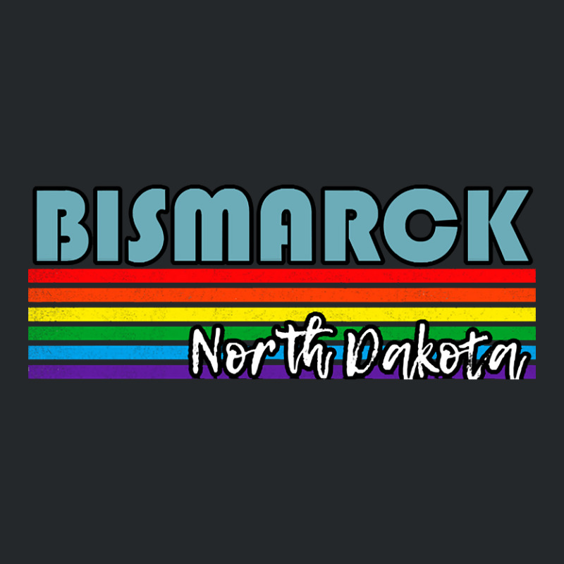 Bismarck North Dakota Pride Shirt Bismarck Lgbt Gift Lgbtq Supporter T Crewneck Sweatshirt | Artistshot