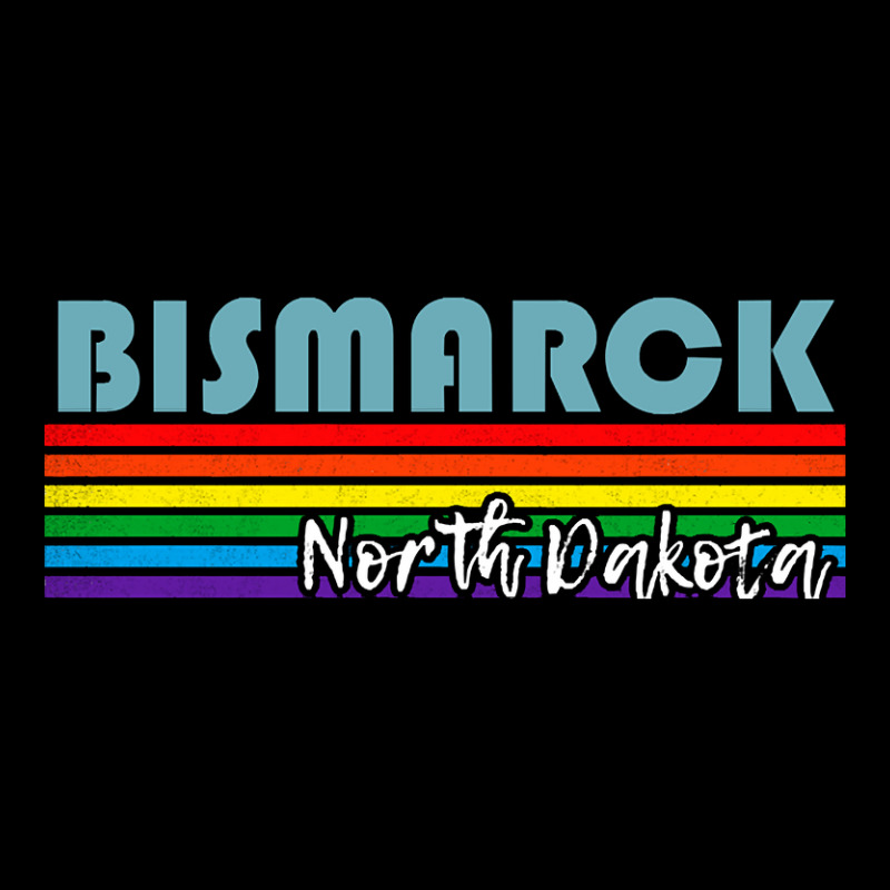 Bismarck North Dakota Pride Shirt Bismarck Lgbt Gift Lgbtq Supporter T Zipper Hoodie | Artistshot