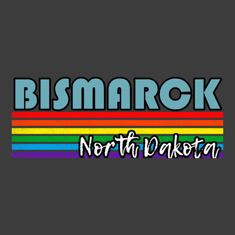 Bismarck North Dakota Pride Shirt Bismarck Lgbt Gift Lgbtq Supporter T Men's Polo Shirt | Artistshot