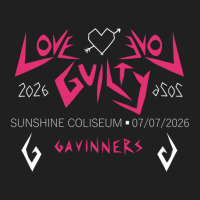 Love Love Guilty Gavinners Tour Merch (white Text) Ladies Polo Shirt | Artistshot