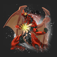 Bakugan Battle Brawlers Ultra Dragonoid Pyrus Hd Kids Green 3/4 Sleeve Shirt | Artistshot