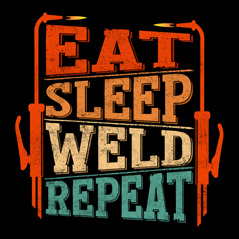 Eat Sleep Weld Repeat Baby Tee by dealgummy642 | Artistshot