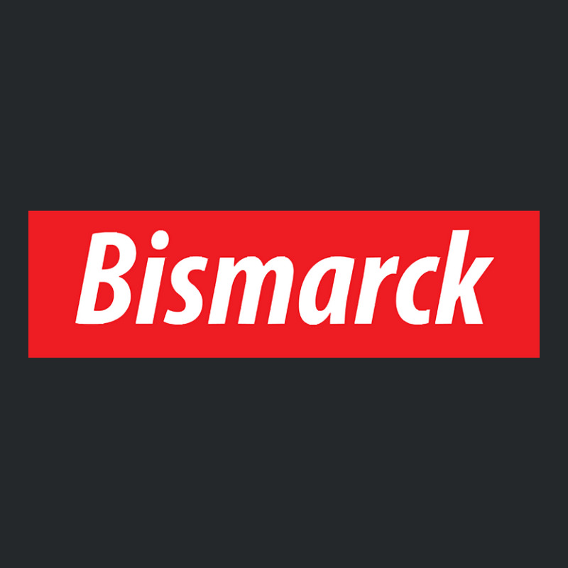 'bismarck' North Dakota Usa White Text On A Red Background Crewneck Sweatshirt | Artistshot