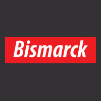 'bismarck' North Dakota Usa White Text On A Red Background Vintage Hoodie | Artistshot