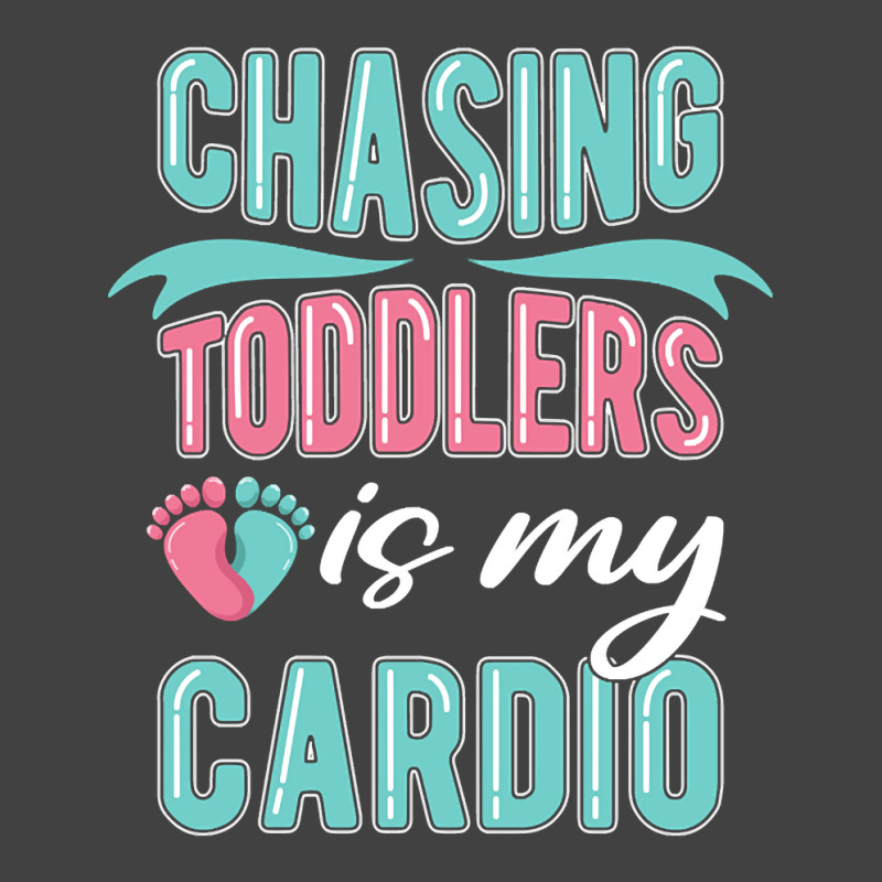 Chasing Toddlers Is My Cardio Nanny Vintage T-Shirt by bunchfencing71 | Artistshot