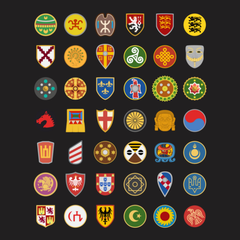 Civilizations Emblems T-shirt | Artistshot