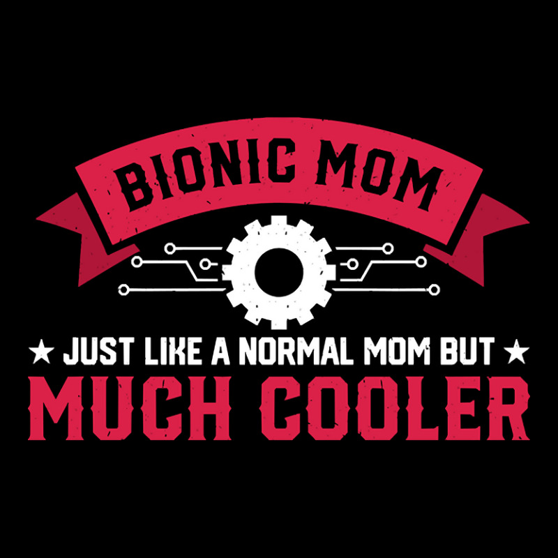 Bionic Mom Like A Normal Mom Much Cooler Replacement Adjustable Cap by genuinelyseriously4 | Artistshot