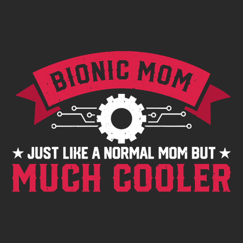 Bionic Mom Like A Normal Mom Much Cooler Replacement Printed hat by genuinelyseriously4 | Artistshot