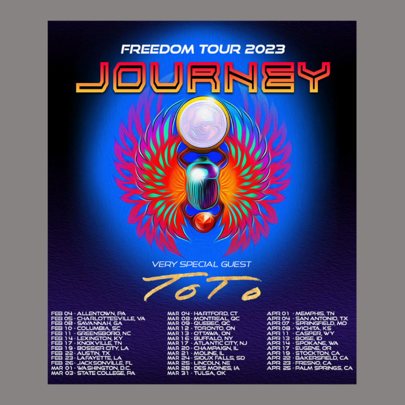 Jrny Freedom Tour 2023 With Locations Ang Dates Adjustable Cap by bommeheirou | Artistshot