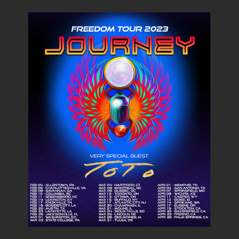 Jrny Freedom Tour 2023 With Locations Ang Dates Cropped Hoodie by bommeheirou | Artistshot