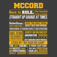 Mccord Name Shirt Mccord Born To Rule Men's Polo Shirt | Artistshot