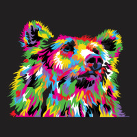 Colorful Dog With Pop Art Style T-shirt | Artistshot