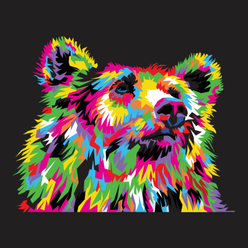 Colorful Dog With Pop Art Style T-shirt | Artistshot