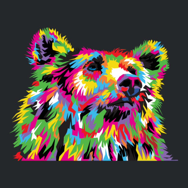 Colorful Dog With Pop Art Style Crewneck Sweatshirt | Artistshot