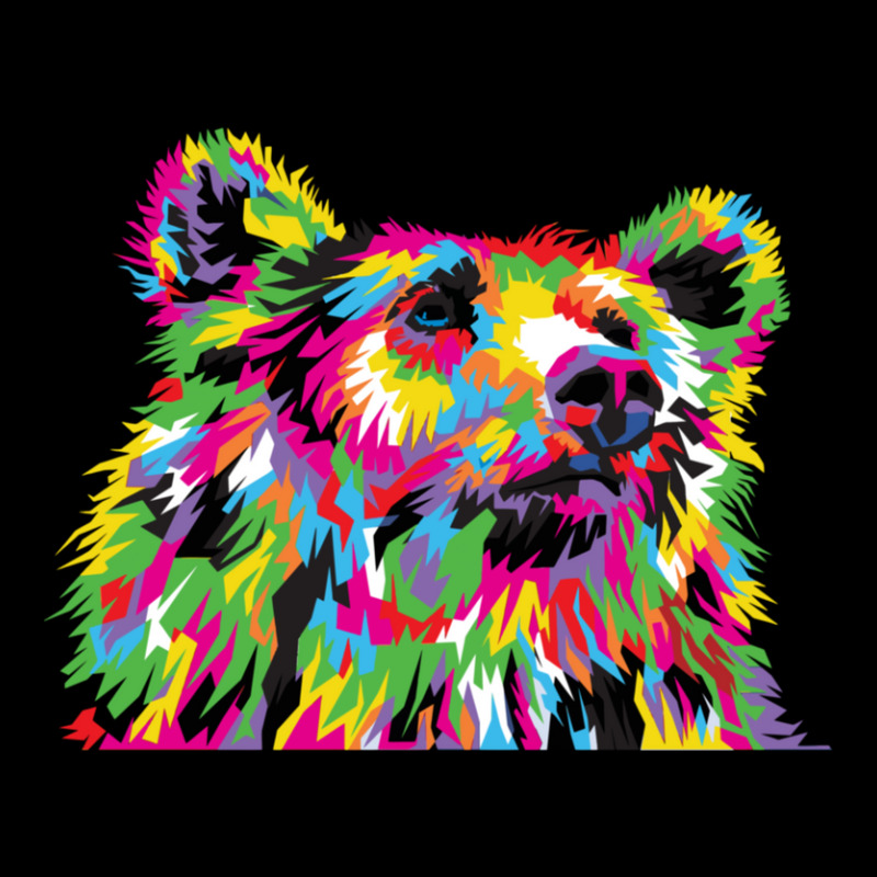 Colorful Dog With Pop Art Style Zipper Hoodie | Artistshot