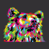 Colorful Dog With Pop Art Style Vintage Hoodie | Artistshot