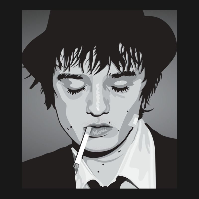 Pete Doherty Smoking Cigarette Flannel Shirt by humekyesliet | Artistshot