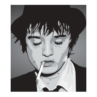 Pete Doherty Smoking Cigarette Zipper Hoodie | Artistshot