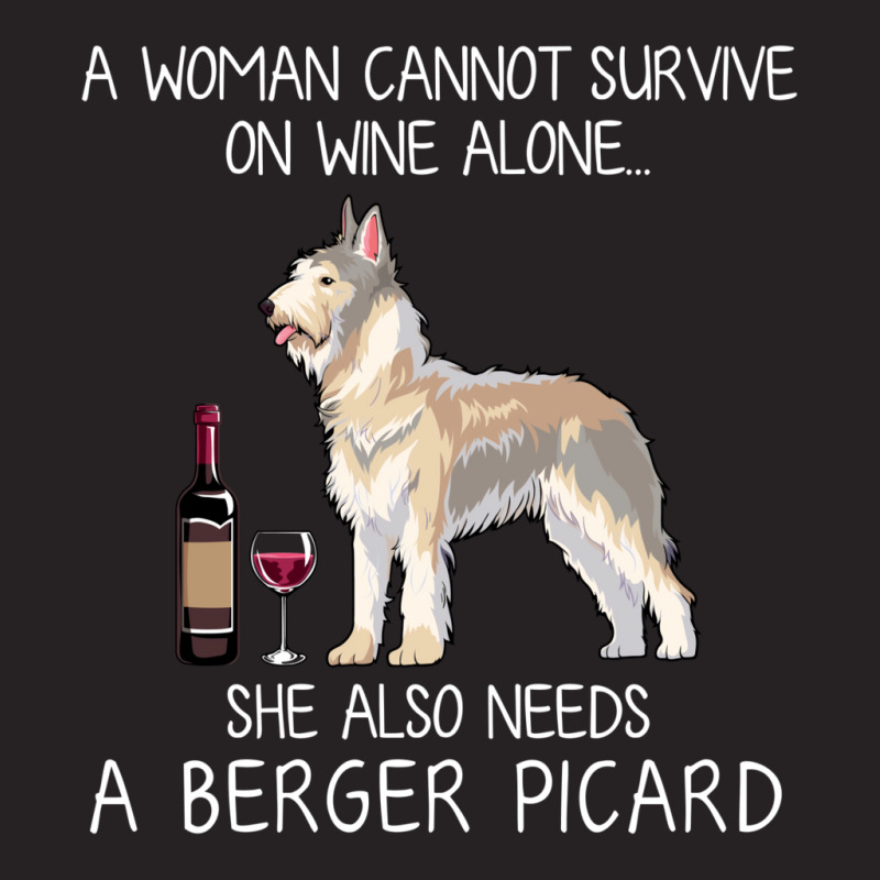 Berger Picard And Wine Funny Dog Vintage Cap by ipaxbigi8 | Artistshot