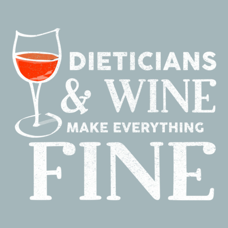 Dieticians And Wine Make Everything Fine Shirt For Dietician Unisex Sherpa-lined Denim Jacket | Artistshot