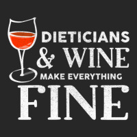 Dieticians And Wine Make Everything Fine Shirt For Dietician Men's T-shirt Pajama Set | Artistshot