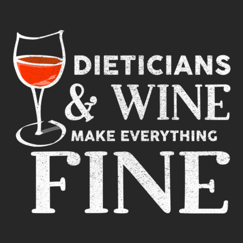 Dieticians And Wine Make Everything Fine Shirt For Dietician Men's T-shirt Pajama Set | Artistshot