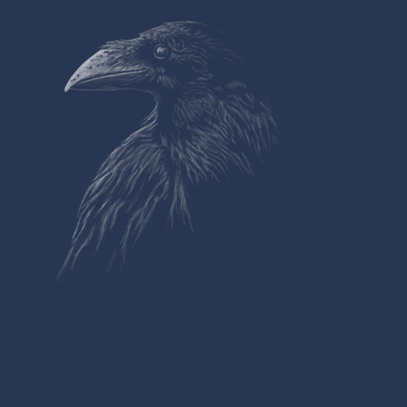 Limited Edition Mystical Black Raven Illustration Crow Artwork Men Denim Jacket by behindcedar22 | Artistshot