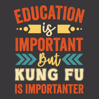 Education Is Important But Kung Fu Is Importanter Ladies Curvy T-shirt | Artistshot