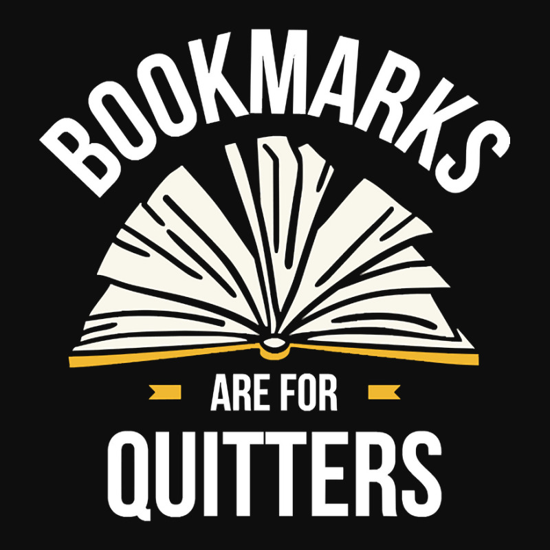 Bookmarks Are For Quitters Funny Reading Gift Crop Top by davidozoan | Artistshot