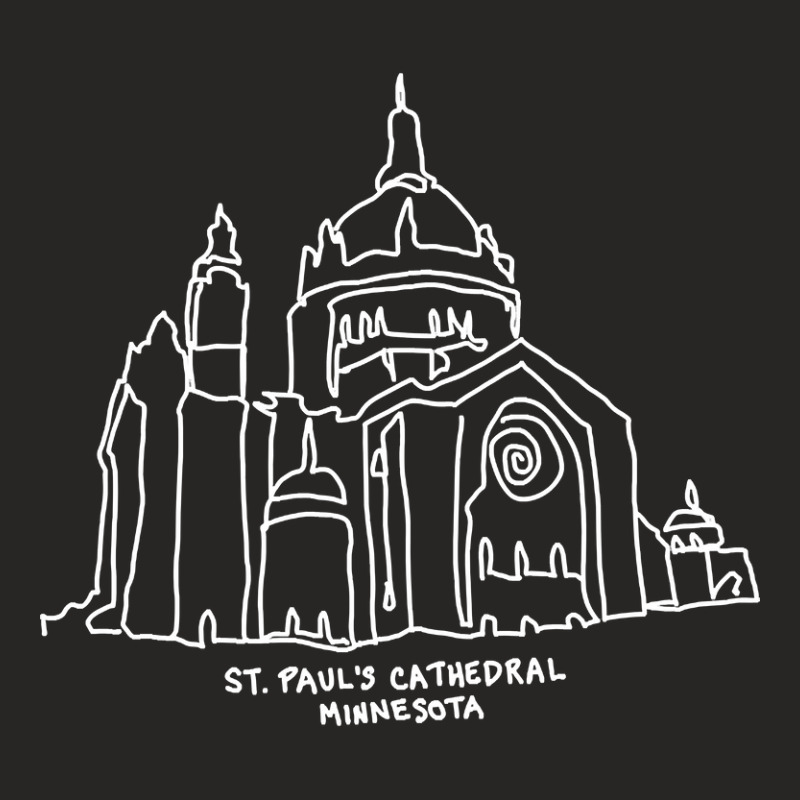 Cathedral Of St. Paul, Minnesota Ladies Fitted T-Shirt by ternacanuda251 | Artistshot