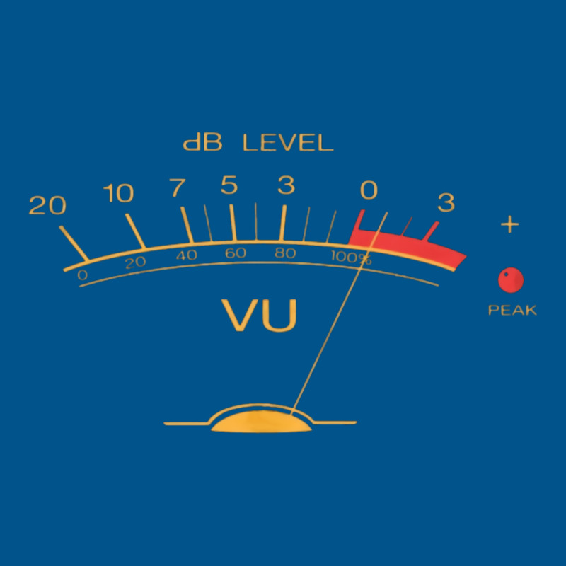 Db Level Decibel Vu Stereo Studio Recording Volume Speaker Radio Dj Pa Classic T-shirt by drosvaloraw | Artistshot