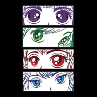 Anime Eyes V-neck Tee | Artistshot