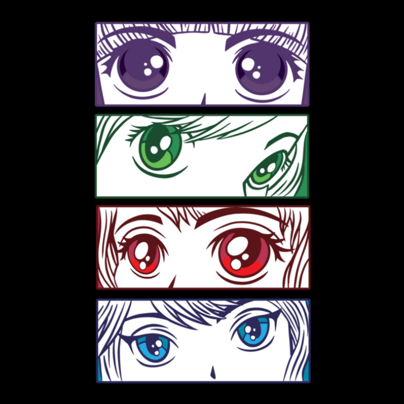 Anime Eyes V-neck Tee | Artistshot