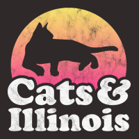 Cats And Illinois Gift For Men, Women, Kids Racerback Tank | Artistshot