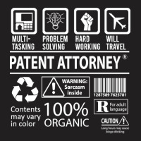 Patent Attorney T Shirt - Multitasking Certified Job Gift Item Tee T-shirt | Artistshot